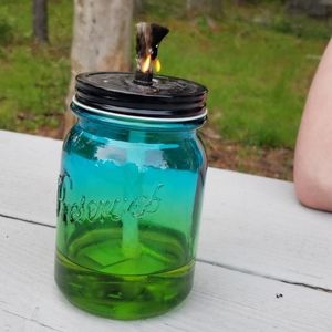 Citronella jar candle